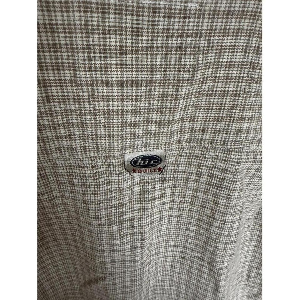Vintage‎ 90's Hawaiian Island Creations Plaid Button Up Shirt Medium - Picture 5 of 8